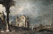 Capriccio with Venetian Motifs sg GUARDI, Francesco